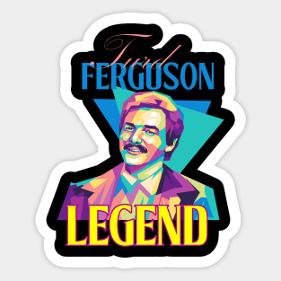 Popart Turd Ferguson Sticker